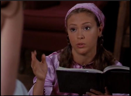 Phoebe avec un livre