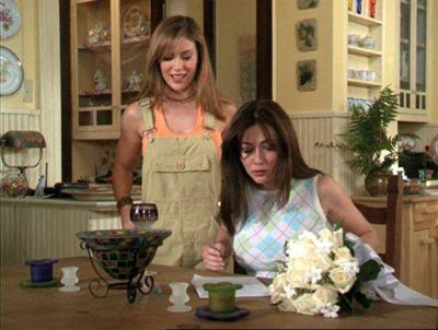 Phoebe et Prue dans la cuisine
