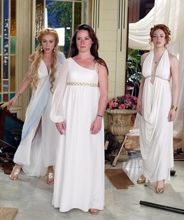 Phoebe, Piper et Paige transformées en déesses