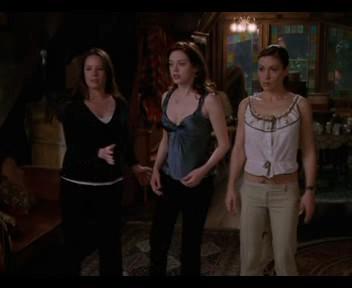 Piper (Holly Marie Combs), Paige (Rose McGowan) et Phoebe (Alyssa Milano)