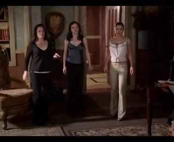 Piper (Holly Marie Combs), Paige (Rose McGowan) et Phoebe (Alyssa Milano) 