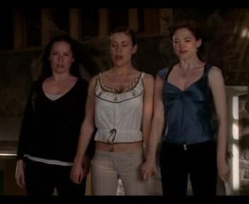 Piper (Holly Marie Combs), Phoebe (Alyssa Milano) et Paige (Rose McGowan)