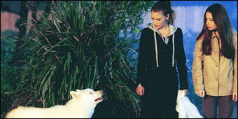 Prue en chien et Piper et Phoebe en humaine.